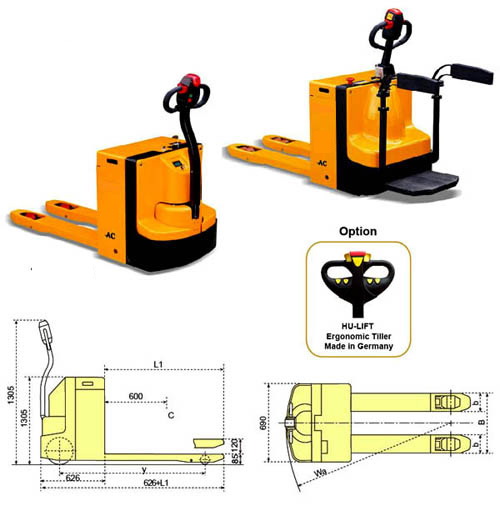 Powered Pallet Truck :: K.P. Engineering & Technology